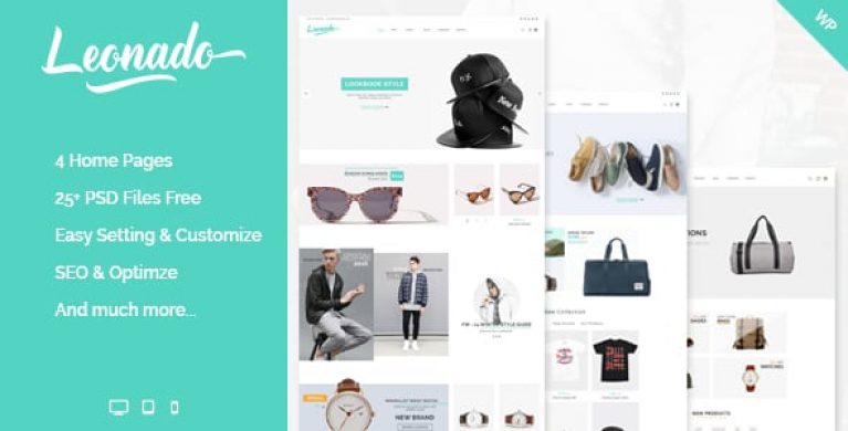Leonado - Multi-Concepts WooCommerce WordPress Theme