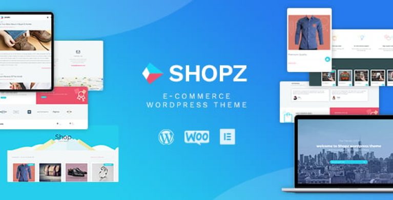 Shopz - eCommerce WordPress Theme