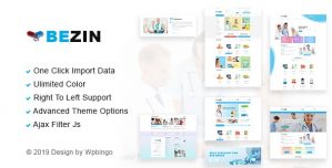 Bezin – Pharmacy & Health WooCommerce WordPress Theme