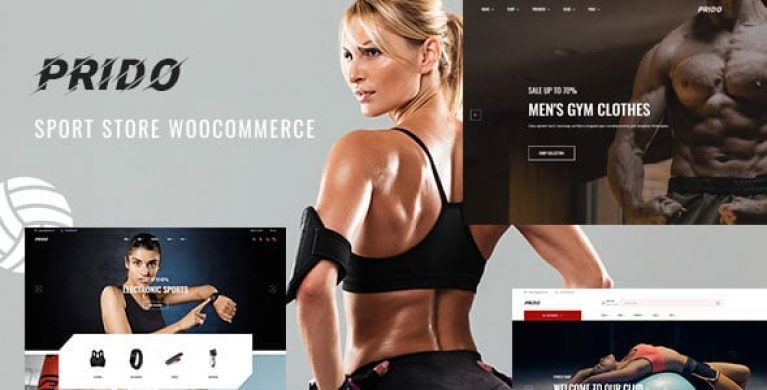 Prido – Sport Store WooCommerce WordPress Theme