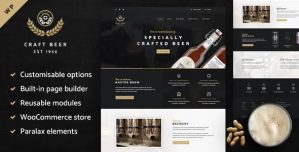 Craft Beer Nation - WooCommerce Theme