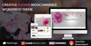 Creative Flower Woocommerce WordPress Theme