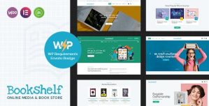 Bookshelf | Books & Media Online Store WordPress Theme