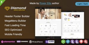 Diamond WP - Jewelry Elementor Responsive WooCommerce Theme
