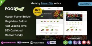 Food Stuff WP - Multipurpose Elementor WooCommerce Theme