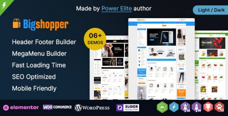 BigShopper - Multipurpose WooCommerce Theme