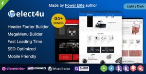 Elect4u WP - Multipurpose WooCommerce Responsive Theme