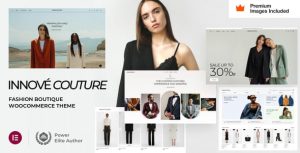 Innové Couture - Clothing Ecommerce WordPress Theme
