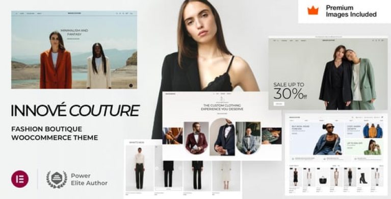 Innové Couture - Clothing Ecommerce WordPress Theme