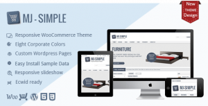 MJ Simple - Responsive WooCommerce theme