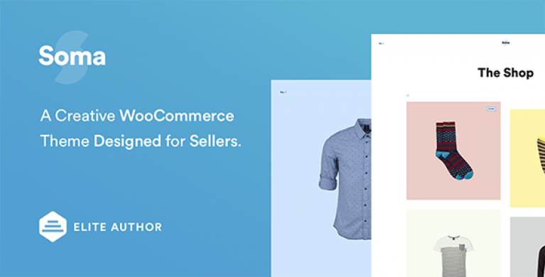 Soma - Creative WordPress & WooCommerce Theme