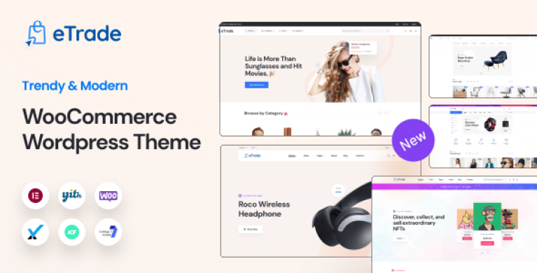 eTrade: WooCommerce Theme