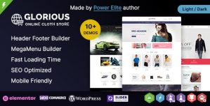 Glorious WP - Multi-purpose Elementor WooCommerce Responsive Theme