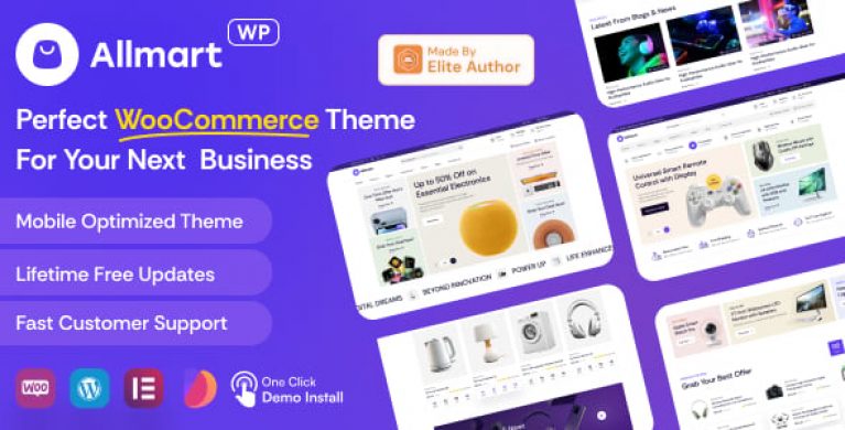 Allmart - Ultimate Electronics & Gadgets Store WordPress Theme
