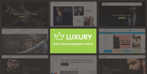Luxury - Responsive WordPress Theme