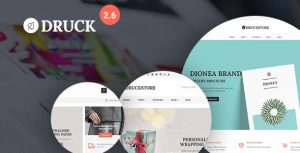 Druck - Print shop WooCommerce WordPress Theme