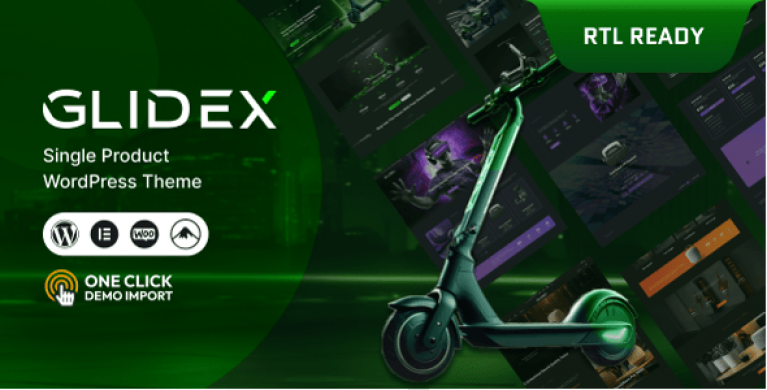 GlideX - Single Product WooCommerce Theme