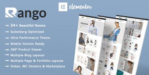Rango | Elegant Fashion WooCommerce WordPress Theme