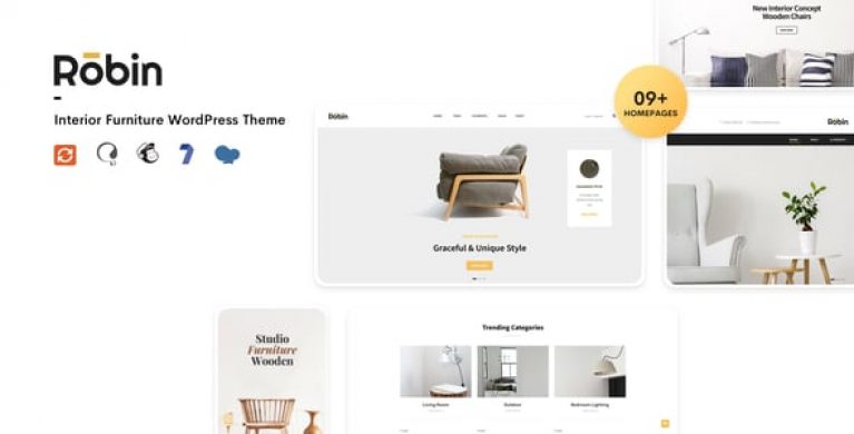 Robin - Furniture Shop WooCommerce WordPress Theme