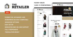 The Retailer - Premium WooCommerce Theme