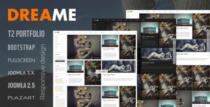 Dreame - Responsive Joomla Template