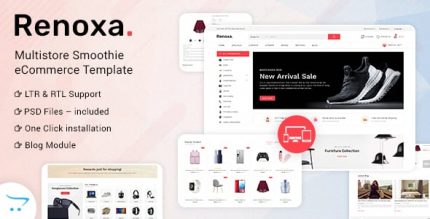 Renoxa - Многоцелевой Opencart Адаптивный Шаблон