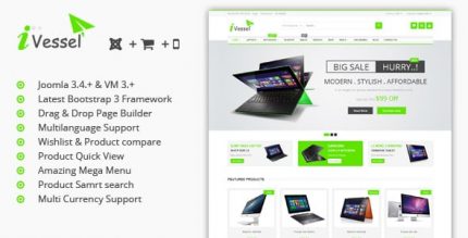 iVissel - MultiPurpose Responsive Virtuemart Joomla Template