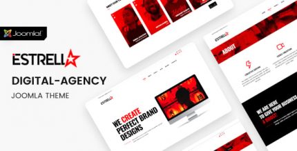 Estrella - Creative Agency Joomla Theme