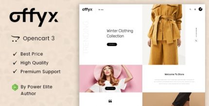 Offyx - Многоцелевой OpenCart 3 Шаблон