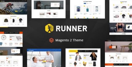 Runner - Адаптивный Magento 2 Шаблон