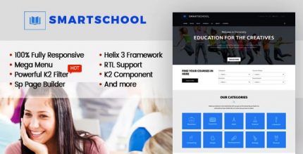 SmartSchool - Creative Responsive School