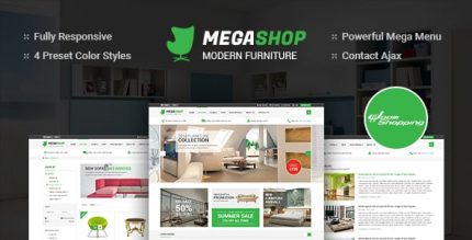 MegaShop - Multipurpose Responsive Joomla 4 & 3 Template