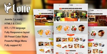 Lotte - Responsive Joomla Template