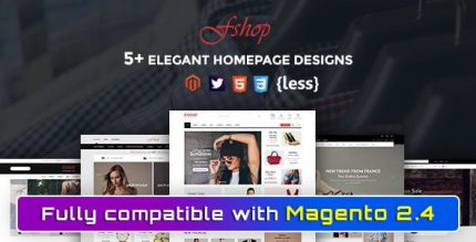Fshop - Адаптивный Magento 2 Мода Магазин Шаблон