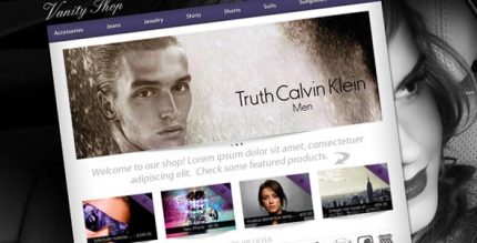 Vanity Магазин - Shopify Шаблон
