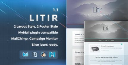 Litir - Адаптивный Email Шаблон