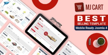 Mj Cart - Joomla 4 Responsive Virtuemart Template