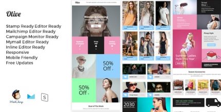 Olive - Мода Ecommerce Email HTML Шаблон