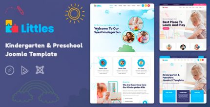 Littles - Kindergarten & Preschool Joomla 4 & 5 Template
