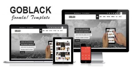 Goblack - Multi-Purpose  Joomla  Template
