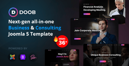 Doob - Joomla 5 Business & Consulting Template