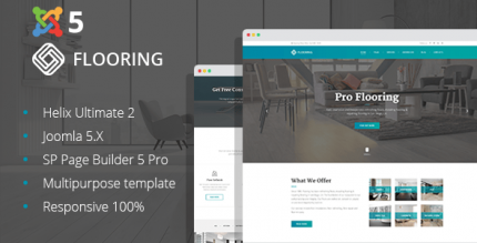 Flooring - Joomla 5 Floor Repair / Refinish Template