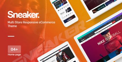 Sneaker - Shoes Адаптивный OpenCart Шаблон (Included Color Swatches)