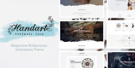 HandArt - Opencart 3 Шаблон для Handmade Artists и Artisans