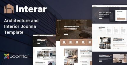 Interar - Interior & Architecture Joomla 5 Template