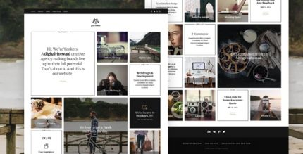 Yonkers - Trendy Portfolio Joomla Template