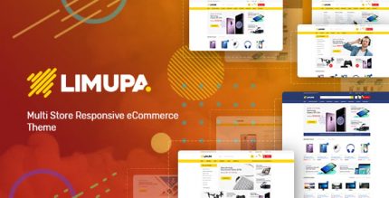 Limupa - Technology OpenCart Шаблон (Included Color Swatches)