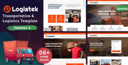 Logistek - Logistics Transportation Joomla 5 Template