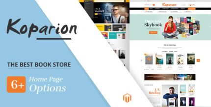 Koparion - Book Магазин Адаптивный Prestashop Шаблон
