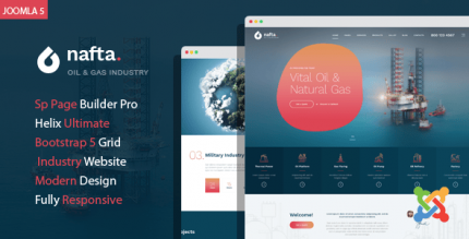 Nafta - Joomla 5 Oil & Gas Industry Template